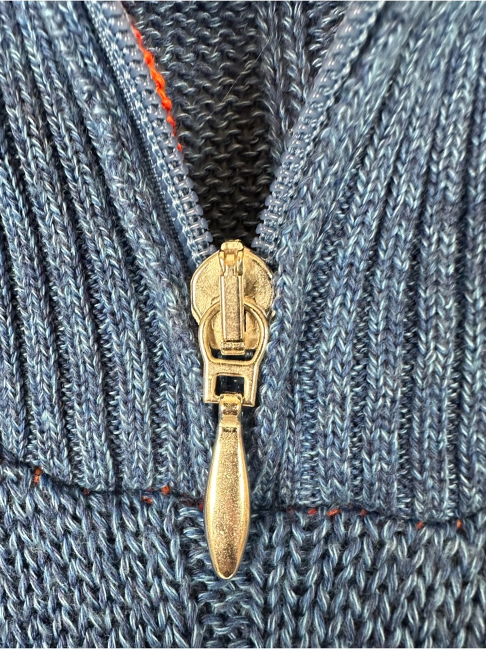Bullock & Jones Quarter Zip Knit Sweater - Picture 6 of 9